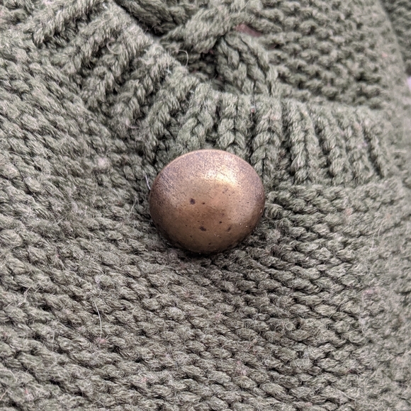 Dark green tunic sweater - Picture 3 of 3